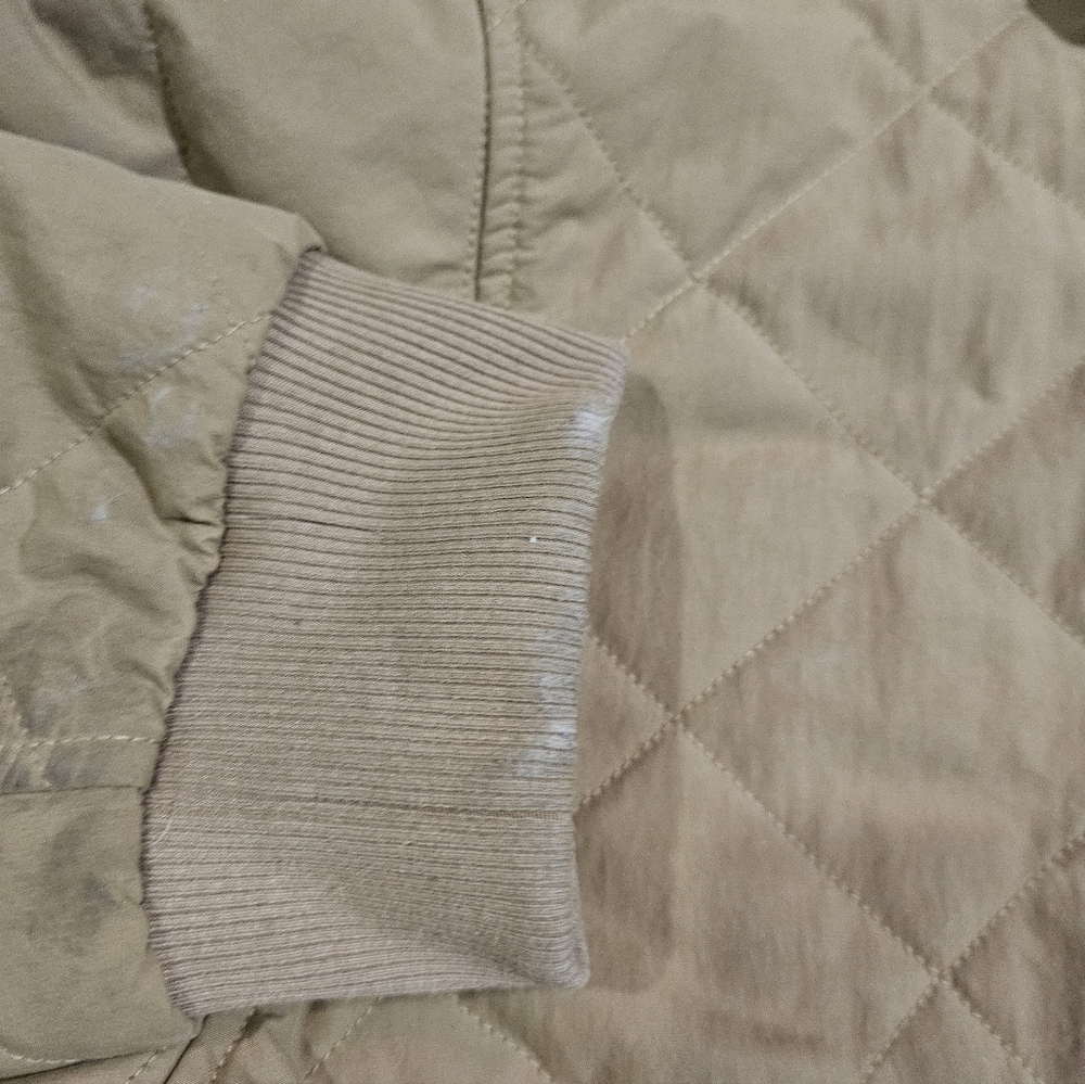 The North Face Quilted Sherpa Lined Hooded Jacket XXL Brown Zip Up Warm Classic - Picture 10 of 10